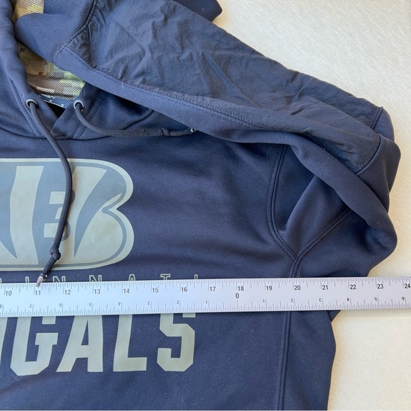 Cincinnati Bengals Salute to Soldier NFL On Field Veterans Day Pullover Hoodie - Picture 5 of 6